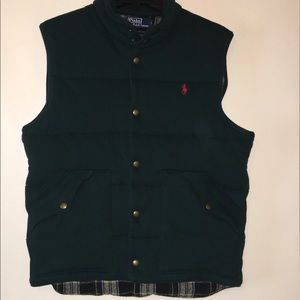 Hunter Green Ralph Lauren Vest
